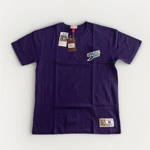 🆕Mitchell & Ness Tampa Rays Deep Purple T-Shirt size Medium NWT